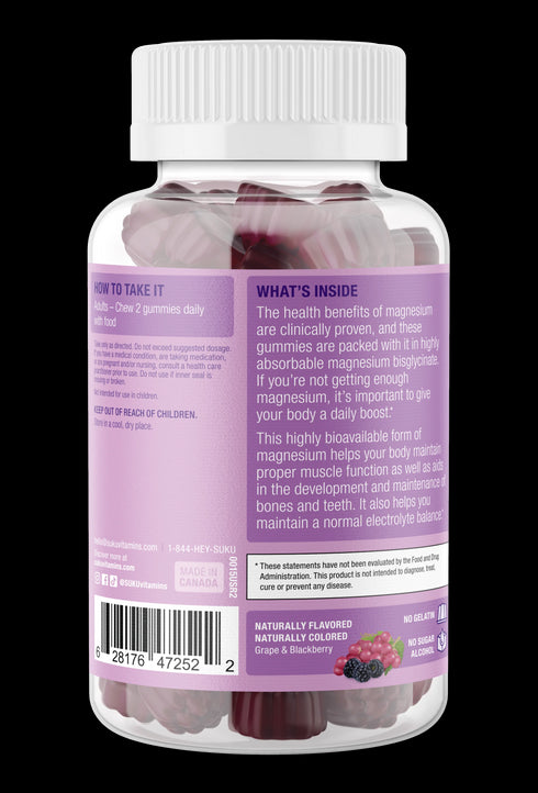 Image of SUKU Mega Strength Magnesium 50gummies